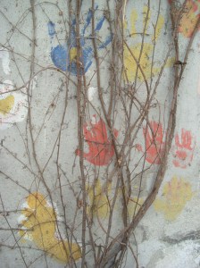 Murales Libreria fatto da Felice Pignataro dei Gridas