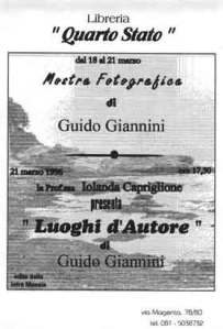 guido giannini luoghi d'autore