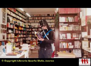 Batman in libreria logo